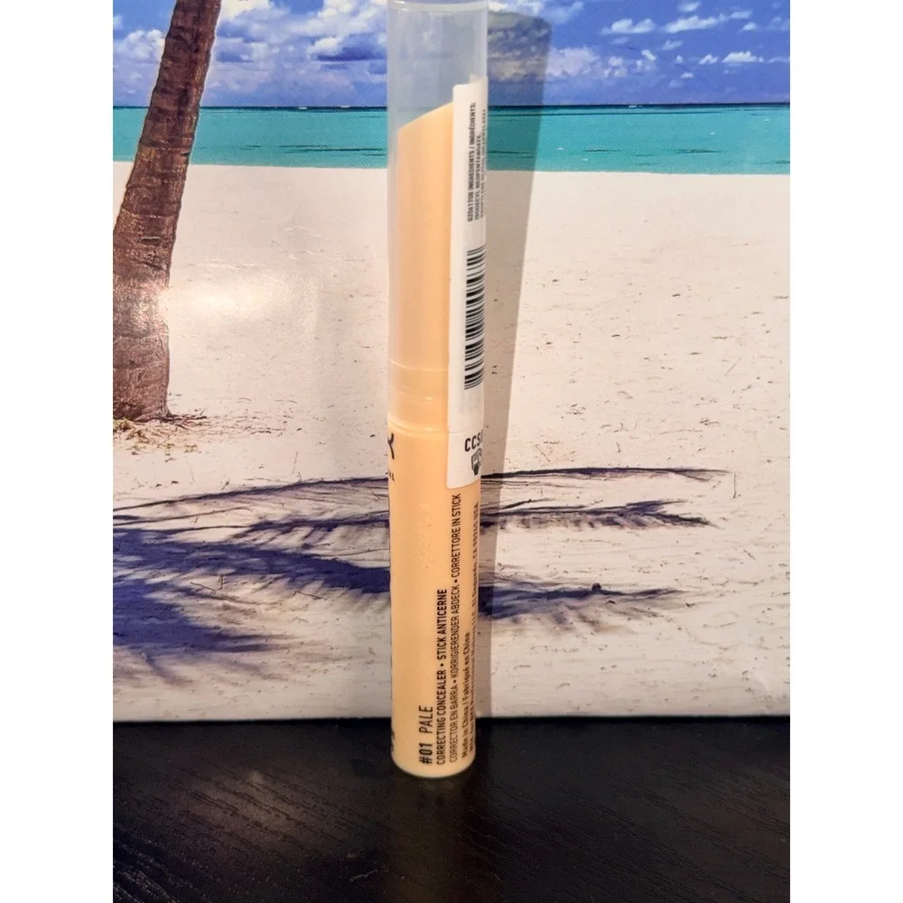 NYX Pro Fix Stick Correcting Concealer 01 Pale 0.05oz Vegan Makeup Stick